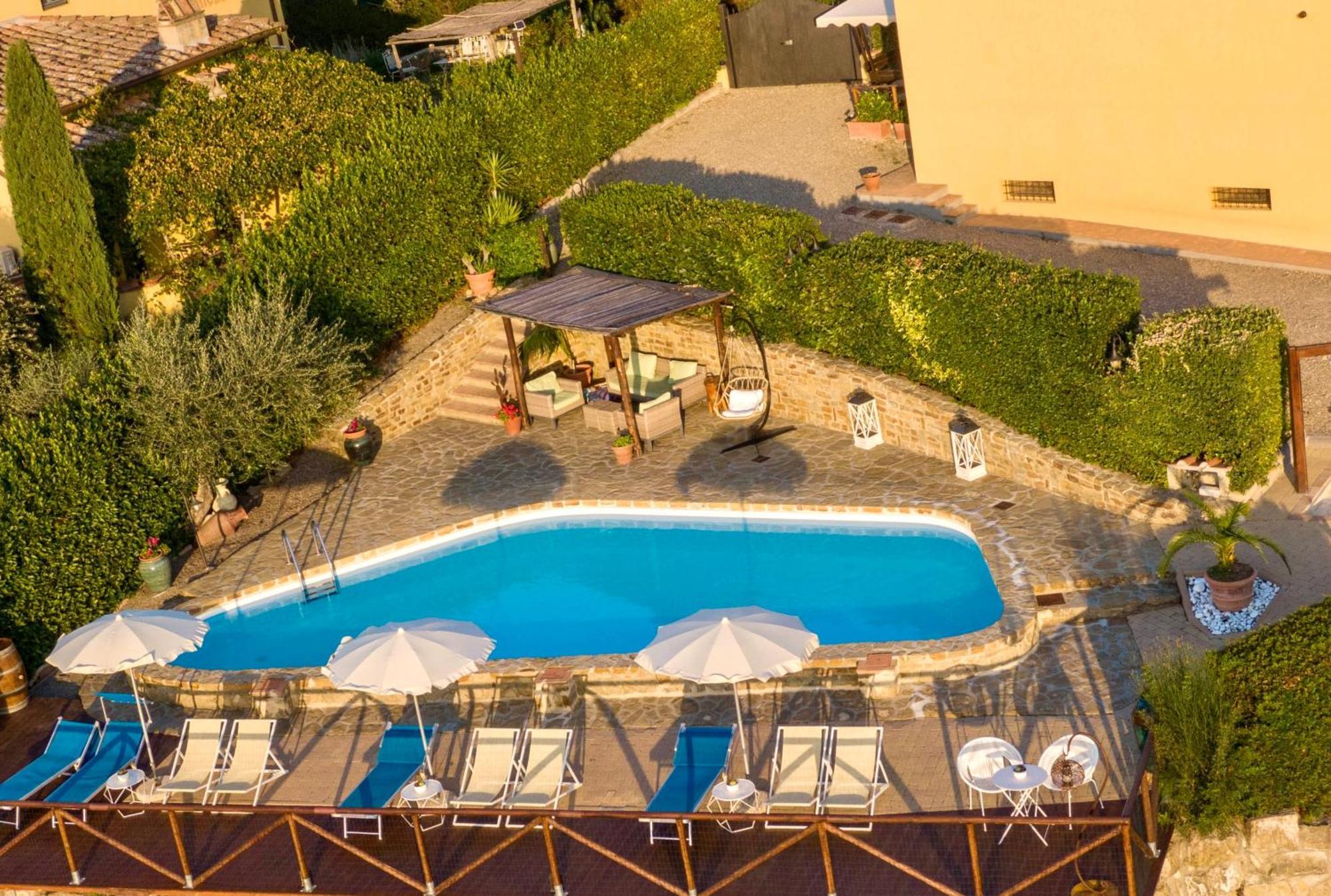 Podere Vergianoni Con Piscina E Vista Mozzafiato Tavarnelle Val di Pesa Exteriér fotografie